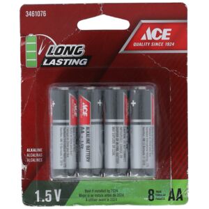 Ace 8-Piece 1.5V Alkaline AA Battery Ace 8-Piece 1.5V Alkaline AA Battery